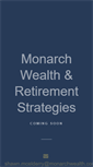 Mobile Screenshot of monarchwealth.com